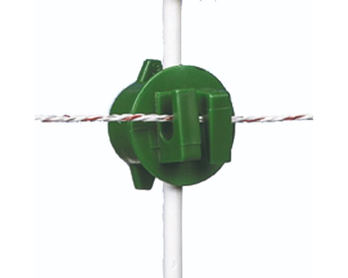 Gallagher Isolatore per picchetto tondo verde 8,5/14mm - 20 pezzi main product photo