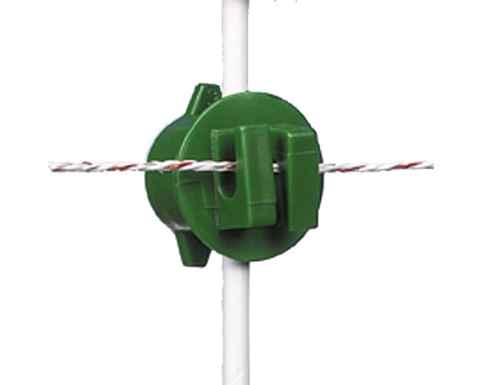 Gallagher Isolatore per picchetto tondo verde 8,5/14mm - 250 pezzi main product photo