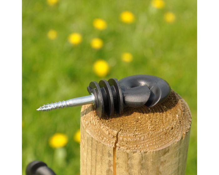 Gallagher Isolatore ad anello piccolo vite per legno - 125 pezzi main product photo