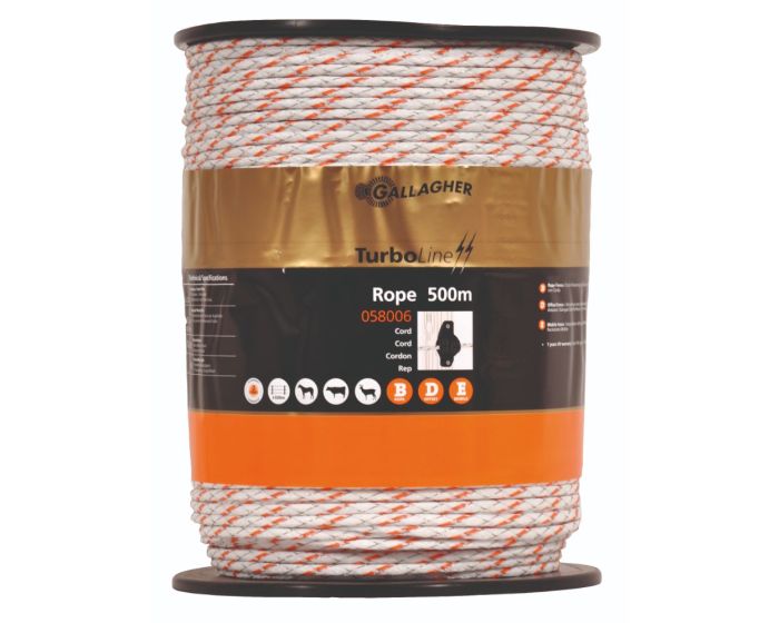 Gallagher Corda TurboLine bianco 500m main product photo