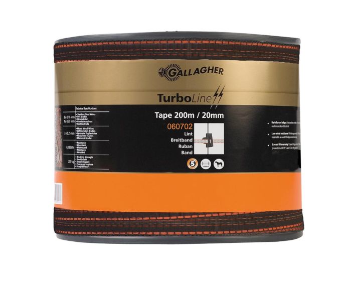Gallagher Nastro TurboLine 20mm terra 200m main product photo