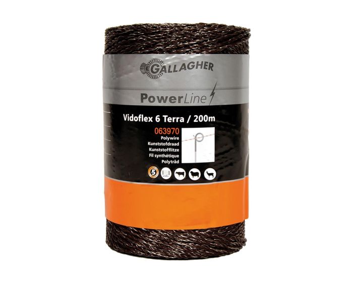 Gallagher Filo Vidoflex PowerLine 6 terra 200m main product photo