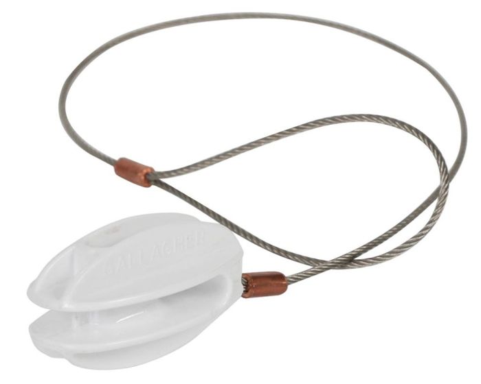 Gallagher Isolatore di testa super con cavo - 5 pezzi main product photo