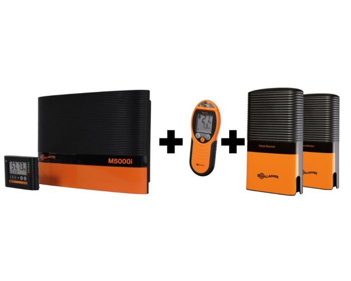 Gallagher M5000i con 2 Fence Monitor (1x gratuito) e telecomando main product photo