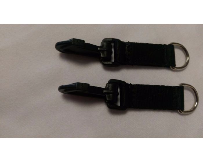 Bucas Belly Pad Extender Strap Metal Pairs Navy main product photo