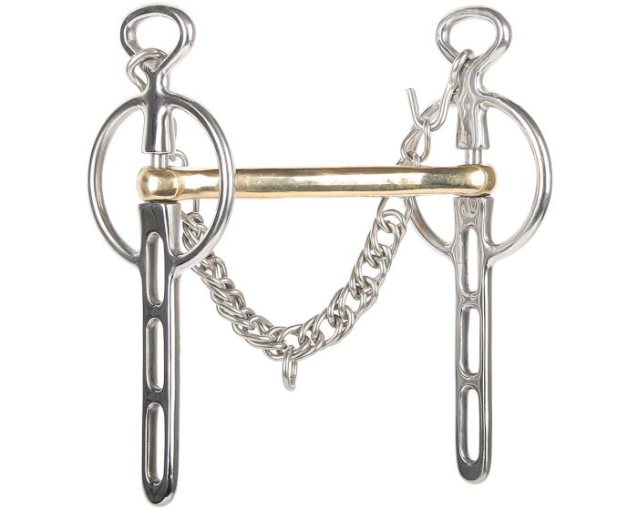 Harry's Horse Barra Liverpool in ottone dorato 3 fori 14mm main product photo