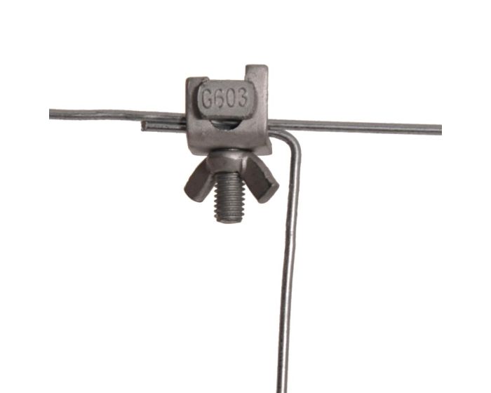 Gallagher Morsetto di giunzione Ad angolo con il dado ad alette - 100 pezzi main product photo