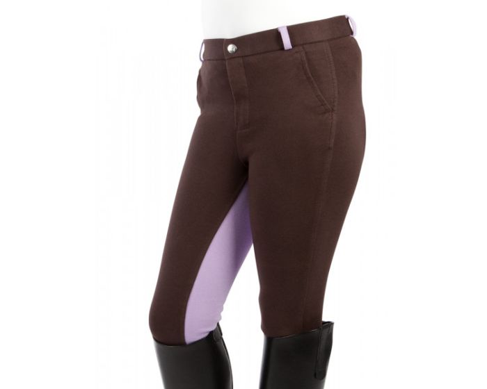 PFIFF Pantaloni da equitazione per bambini "Elisa" bicolore main product photo