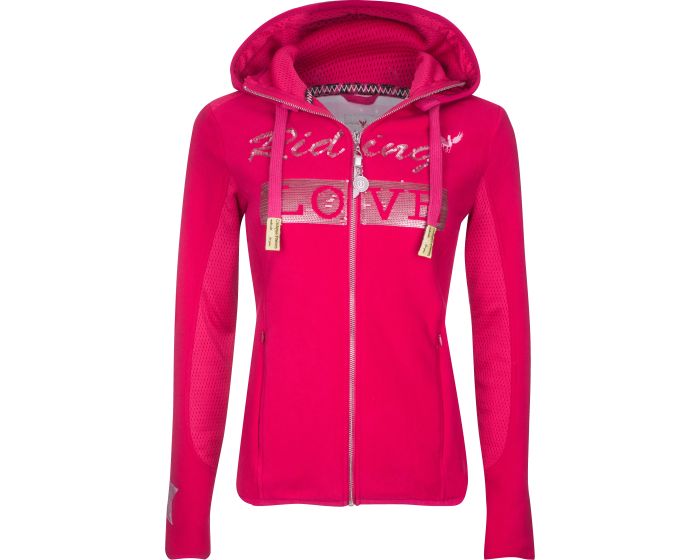 Gilet in pile Great Sky Deep Pink M main product photo