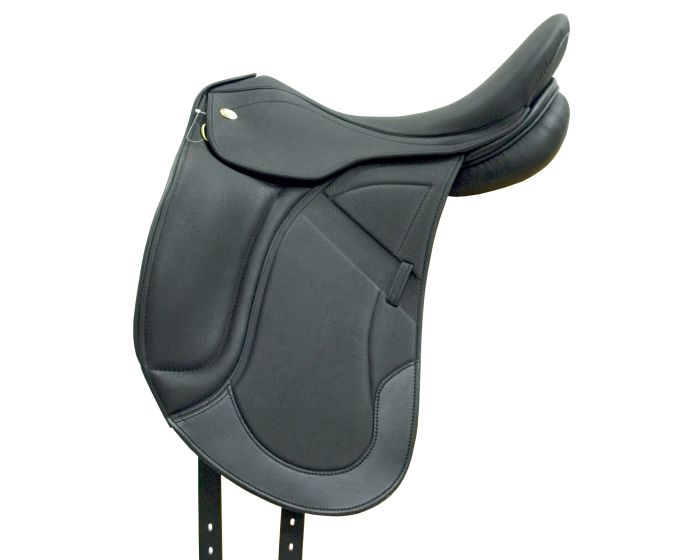 Sella da dressage JC Thunder Soft Leather Black W-17.5 main product photo