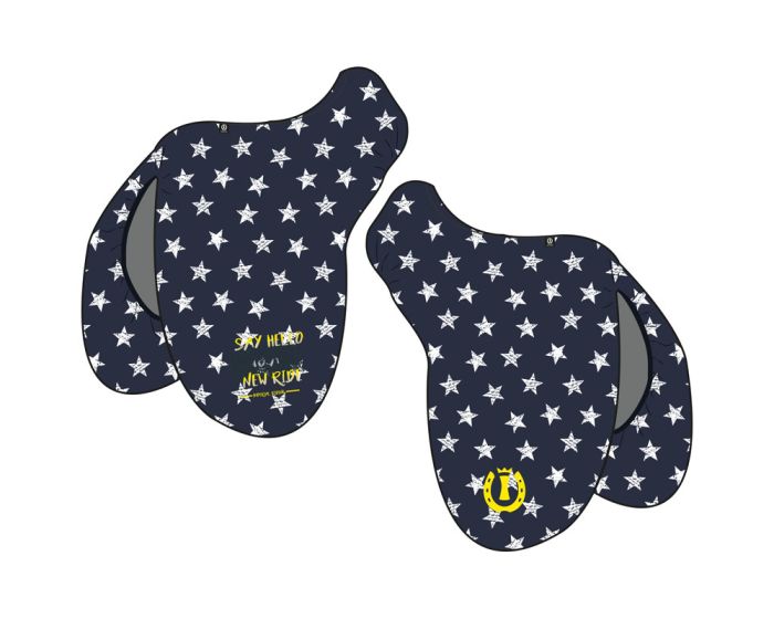saddlecover star icon DR navy 1 taglia main product photo