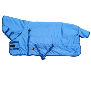 MHS Coperta invernale "Roza" 400gr collo fisso 60/80 cm Azzurro