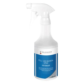 Waldhausen Spray per mantelli e criniera con olio di cocco, 1000 ml