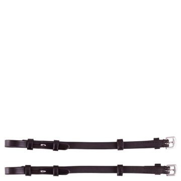 Premiere Pezzi di guancia 13mm ciechi Pony Nero