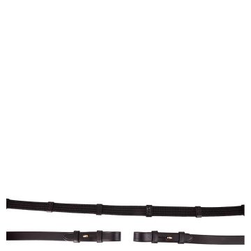 BR Rein lino 19mm cieco Full Nero / Oro