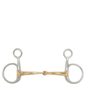 BR Forbici da 16 mm a contatto morbido con limite singolo rotto Baucher 110 mm 11,5 Silber / gold