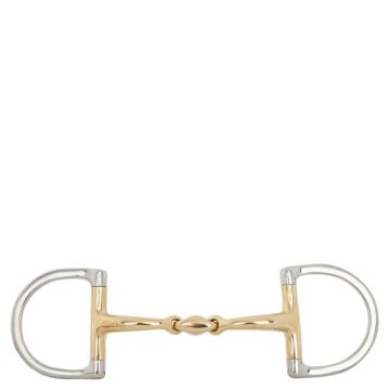 BR Contatto morbido con doppia punta a D 12 mm Ø 65 X 50 mm 12,5 Silber / gold