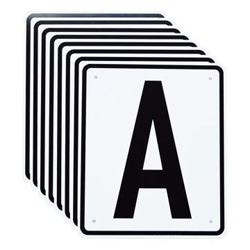 horka LETTERE DA DRESSAGE DA APPENDERE SET BASE DA 8