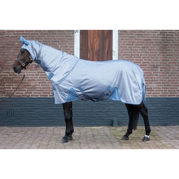 Harry's Horse Doppio tetto in rete riflettente con collo ampio 205 Staalblauw