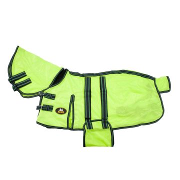 MHS Coperta antimosche "Neon" con collo fisso  215 Verde