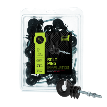 ZoneGuard Isolatore ZoneGuard Ring nero con dado
