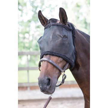 Frontalino equitazione cavallo antimosche FOUGANZA