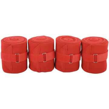 Harry's Horse Bende elastiche/pile 4 pz. One Size Rosso