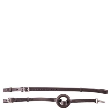 Premiere Anello di gomma della redine laterale Pony Nero