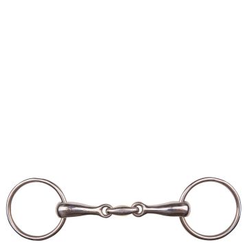 BR Doppio anello sciolto rotto, 18 mm solido