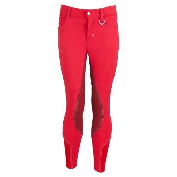 BR Pantaloni da equitazione Marley bambino in microfibra seduta intera