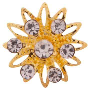 BR Spilla BR Set margherita/3 pezzi, color oro