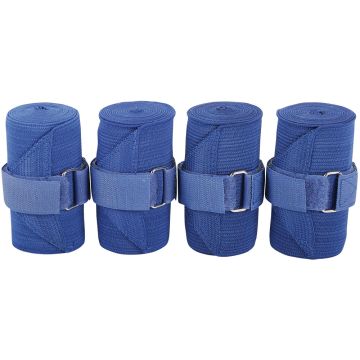 Harry's Horse Bende elastiche, 4 pz. One Size Blu