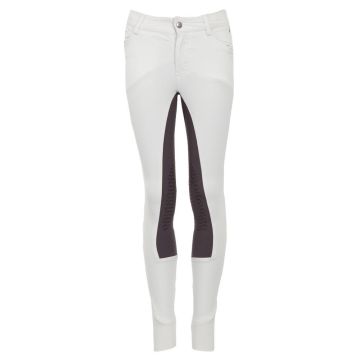 BR Pantaloni da equitazione Navan bambino silicone ginocchio 140 Snow White