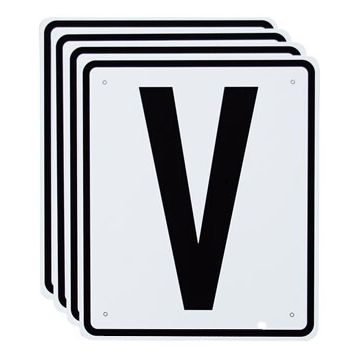 horka LETTERE DA DRESSAGE DA APPENDERE SET AGGIUNTIVO DI 4