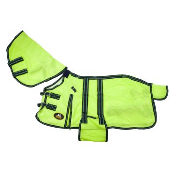 MHS Coperta antimosche "Neon" con collo staccabile  215 Verde