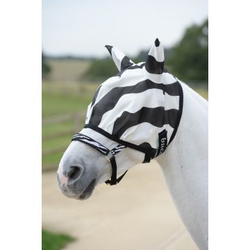 Bucas Buzz Off Zebra Fly Mask