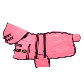 MHS Coperta antimosche "Neon" con collo fisso  205 Rosa