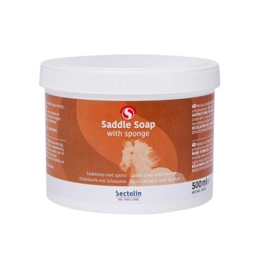 Sectolin Sapone da sella con spugna (nuovo)