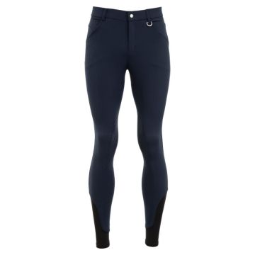 BR Pantaloni da equitazione Marcus da uomo con toppe in silicone al ginocchio