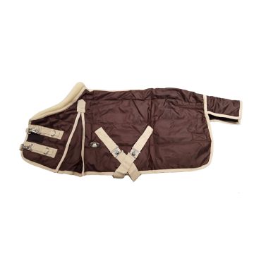 MHS Coperta da scuderia "Crusader Plus" 300gr 215 Marrone / Crema